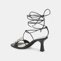 DAIZY HEELS BLACK STELLA(BLACK STELLA,5)