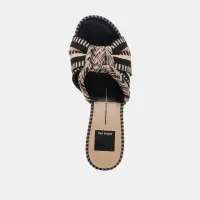 DALLIE HEELS BLACK MULTI WOVEN(BLACK MULTI WOVEN,5)