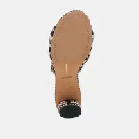 DALLIE HEELS BLACK MULTI WOVEN(BLACK MULTI WOVEN,5)