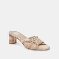 DALLIE HEELS NATURAL MULTI WOVEN(NATURAL MULTI WOVEN,5)