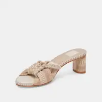 DALLIE HEELS NATURAL MULTI WOVEN(NATURAL MULTI WOVEN,5)