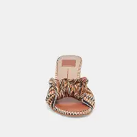 DALLIE HEELS TAN MULTI WOVEN(TAN MULTI WOVEN,5)
