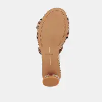 DALLIE HEELS TAN MULTI WOVEN(TAN MULTI WOVEN,5)