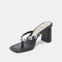 DAPHNE HEELS BLACK STELLA(BLACK STELLA,5)