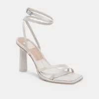 DISERE HEELS OFF WHITE SATIN(OFF WHITE SATIN,5)