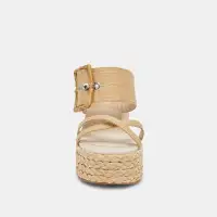 EDWINA HEELS LT NATURAL RAFFIA(LT NATURAL RAFFIA,5)