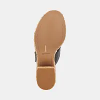 EDWINA HEELS ONYX RAFFIA(ONYX RAFFIA,5)