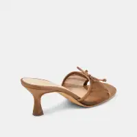 GALEN HEELS MID BROWN TULLE(MID BROWN TULLE,5)