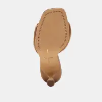 GALEN HEELS MID BROWN TULLE(MID BROWN TULLE,5)