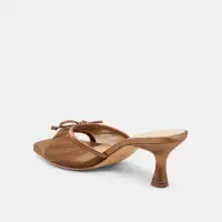 GALEN HEELS MID BROWN TULLE(MID BROWN TULLE,5)