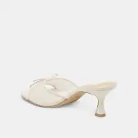 GALEN HEELS WHITE TULLE(WHITE TULLE,5)