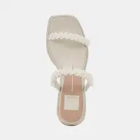 RIVER PEARL HEELS VANILLA PEARLS(VANILLA PEARLS,5)