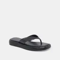ADIN SANDALS BLACK LEATHER(BLACK LEATHER,5)