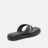 ADIN SANDALS BLACK LEATHER(BLACK LEATHER,5)