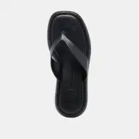 ADIN SANDALS BLACK LEATHER(BLACK LEATHER,5)