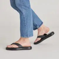 ADIN SANDALS BLACK LEATHER(BLACK LEATHER,5)