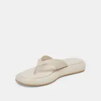 ADIN SANDALS IVORY LEATHER(IVORY LEATHER,5)