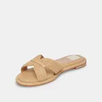 ATOMIC WIDE SANDALS LT NATURAL RAFFIA(LT NATURAL RAFFIA,6W)