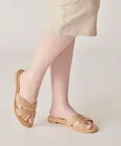 ATOMIC WIDE SANDALS LT NATURAL RAFFIA(LT NATURAL RAFFIA,6W)