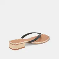 BARTY SANDALS BLACK LEATHER(BLACK LEATHER,5)