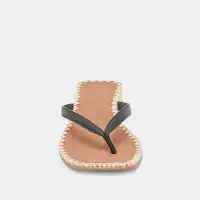 BARTY SANDALS BLACK LEATHER(BLACK LEATHER,5)