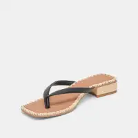 BARTY SANDALS BLACK LEATHER(BLACK LEATHER,5)