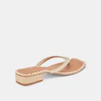 BARTY SANDALS GOLD METALLIC LEATHER(GOLD METALLIC LEATHER,5)