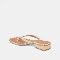 BARTY SANDALS GOLD METALLIC LEATHER(GOLD METALLIC LEATHER,5)
