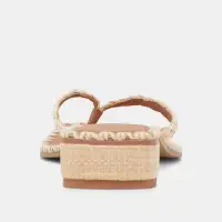 BARTY SANDALS LT NATURAL RAFFIA(LT NATURAL RAFFIA,5)