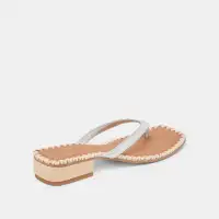 BARTY SANDALS SILVER METALLIC LEATHER(SILVER METALLIC LEATHER,5)