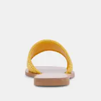 BELLE SANDALS YELLOW RAFFIA(YELLOW RAFFIA,5)
