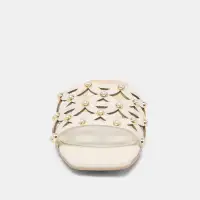 BERRIT SANDALS WHITE LEATHER(WHITE LEATHER,5)