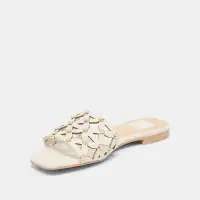 BERRIT SANDALS WHITE LEATHER(WHITE LEATHER,5)