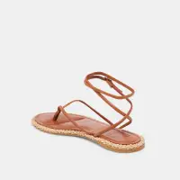 COVE SANDALS BROWN LEATHER(BROWN LEATHER,5)