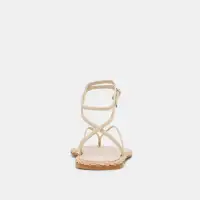 COVE SANDALS OFF WHITE LEATHER(OFF WHITE LEATHER,5)