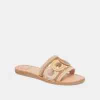 DANY SANDALS NATURAL MULTI RAFFIA(NATURAL MULTI RAFFIA,5)