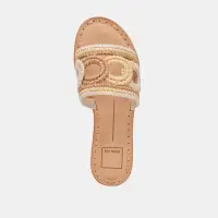 DANY SANDALS NATURAL MULTI RAFFIA(NATURAL MULTI RAFFIA,5)