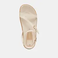 DARLIS SANDALS BONE LEATHER(BONE LEATHER,5)
