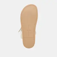 DARLIS SANDALS BONE LEATHER(BONE LEATHER,5)