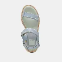 DEBRA SANDALS LIGHT BLUE KNIT(LIGHT BLUE KNIT,5)