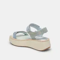 DEBRA SANDALS LIGHT BLUE KNIT(LIGHT BLUE KNIT,5)