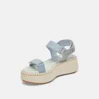 DEBRA SANDALS LIGHT BLUE KNIT(LIGHT BLUE KNIT,5)