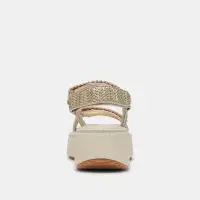 DEBRA SANDALS PLATINUM DISTRESSED LEATHER(PLATINUM DISTRESSED LEATHER,5)