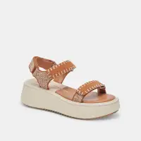 DEBRA SANDALS TAN MULTI NUBUCK(TAN MULTI NUBUCK,5)