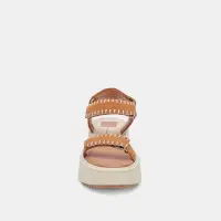 DEBRA SANDALS TAN MULTI NUBUCK(TAN MULTI NUBUCK,5)