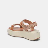 DEBRA SANDALS TAN MULTI NUBUCK(TAN MULTI NUBUCK,5)