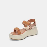 DEBRA SANDALS TAN MULTI NUBUCK(TAN MULTI NUBUCK,5)