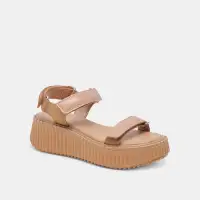 DEBRA SANDALS TOFFEE EMBOSSED LEATHER(TOFFEE EMBOSSED LEATHER,5)