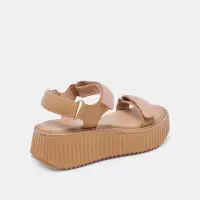 DEBRA SANDALS TOFFEE EMBOSSED LEATHER(TOFFEE EMBOSSED LEATHER,5)
