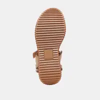 DEBRA SANDALS TOFFEE EMBOSSED LEATHER(TOFFEE EMBOSSED LEATHER,5)